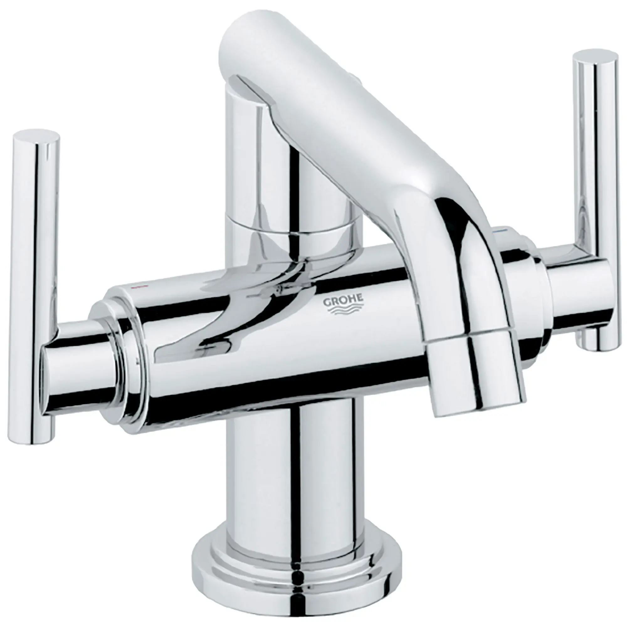 Single Hole 2-Handle M-Size Bathroom Faucet 1.2 GPM - Image 6