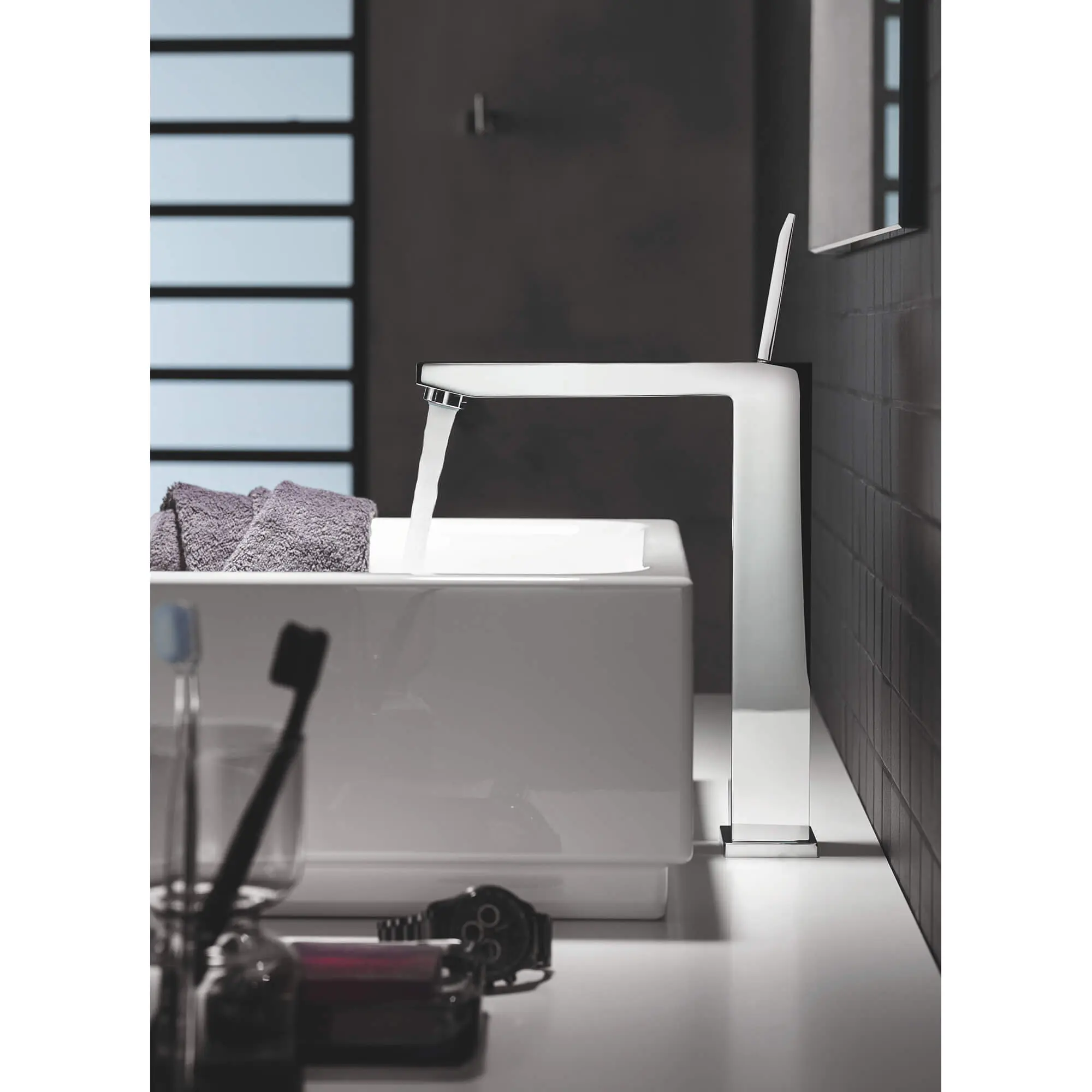 Single Hole Single-Handle Deck Mount Vessel Sink Faucet 1.2 GPM - Image 2