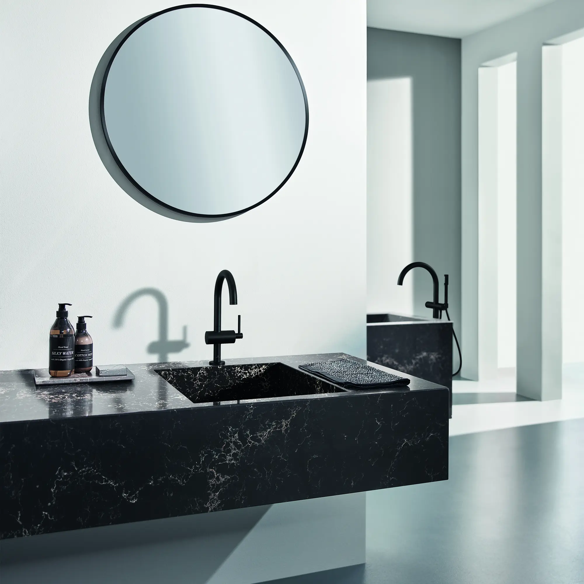 Atrio Single Hole Single-Handle L-Size Bathroom Faucet, 1.2 GPM (4.5 L/min) - Image 11