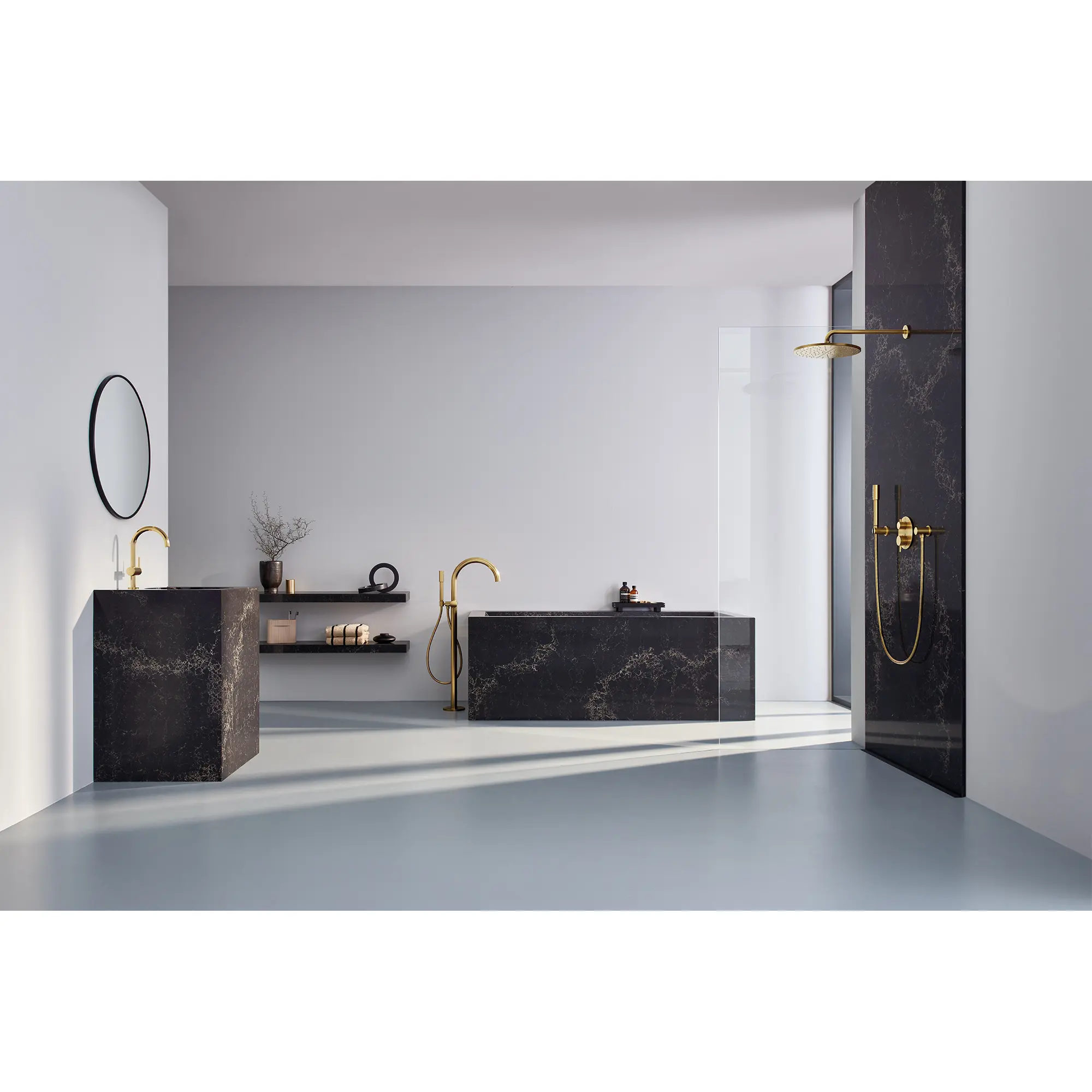 Atrio Single Hole Single-Handle L-Size Bathroom Faucet, 1.2 GPM (4.5 L/min) - Image 17