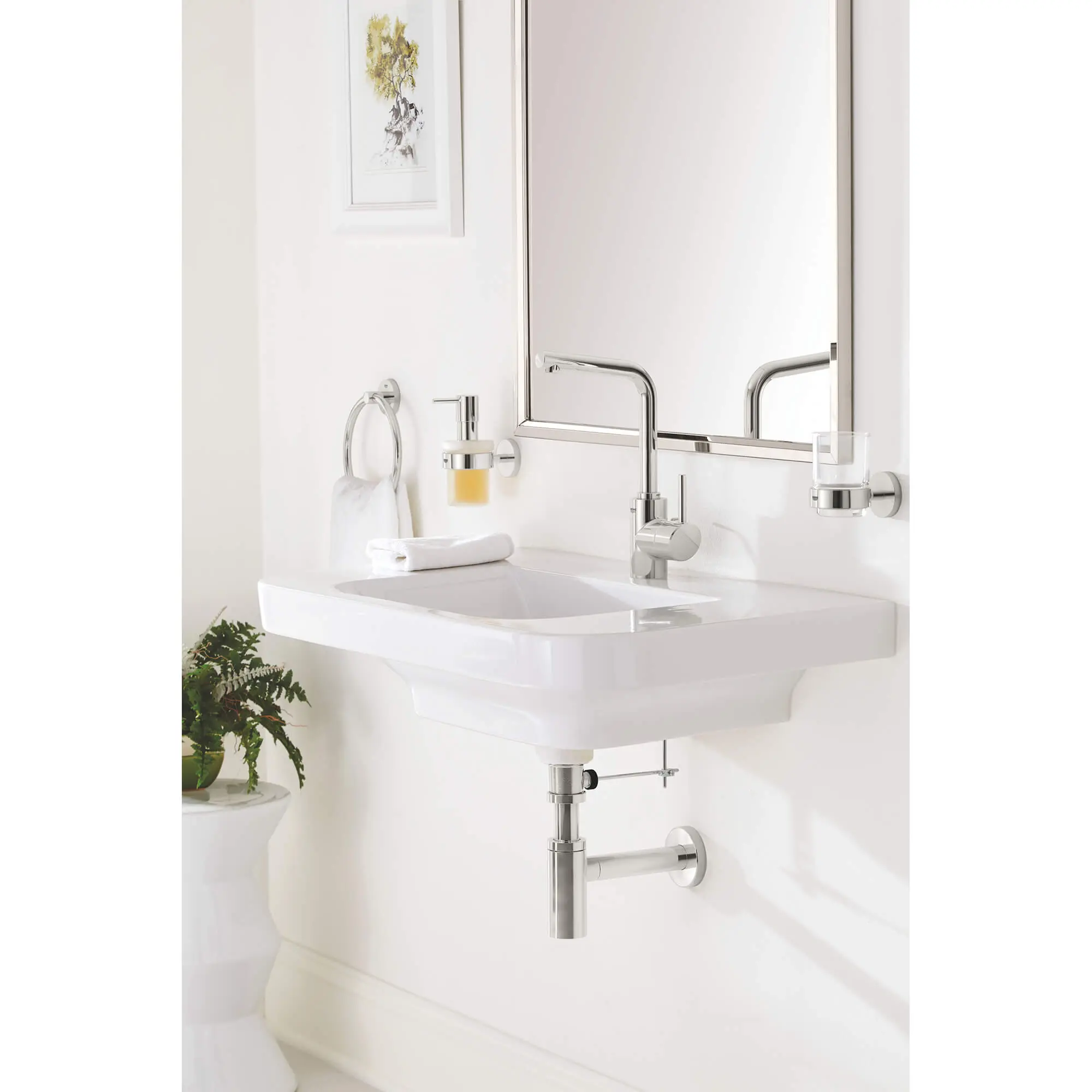 Single Hole Single-Handle L-Size Bathroom Faucet, 1.2 GPM (4.5 L/min) - Image 3