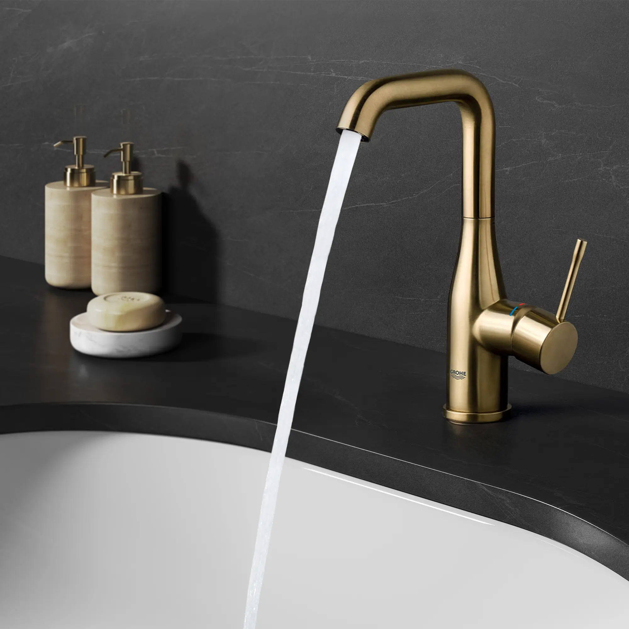 Single Hole Single-Handle L-Size Bathroom Faucet, 1.2 GPM (4.5 L/min) - Image 26