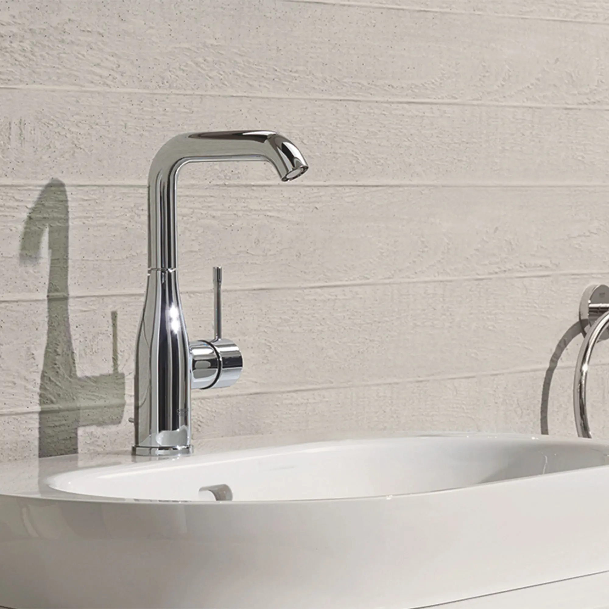 Single Hole Single-Handle L-Size Bathroom Faucet, 1.2 GPM (4.5 L/min) - Image 6