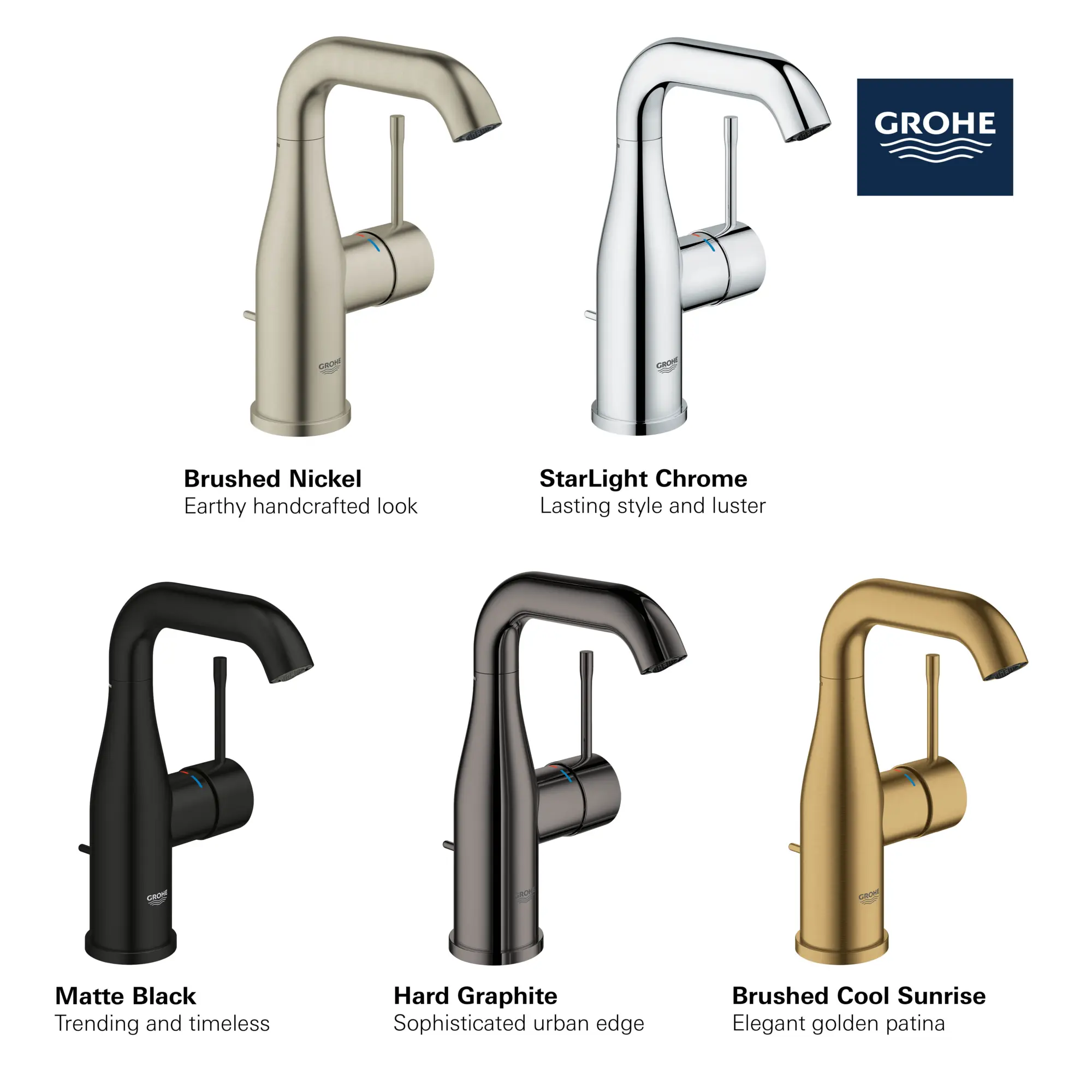 Single Hole Single-Handle M-Size Bathroom Faucet, 1.2 GPM (4.5 L/min) - Image 10