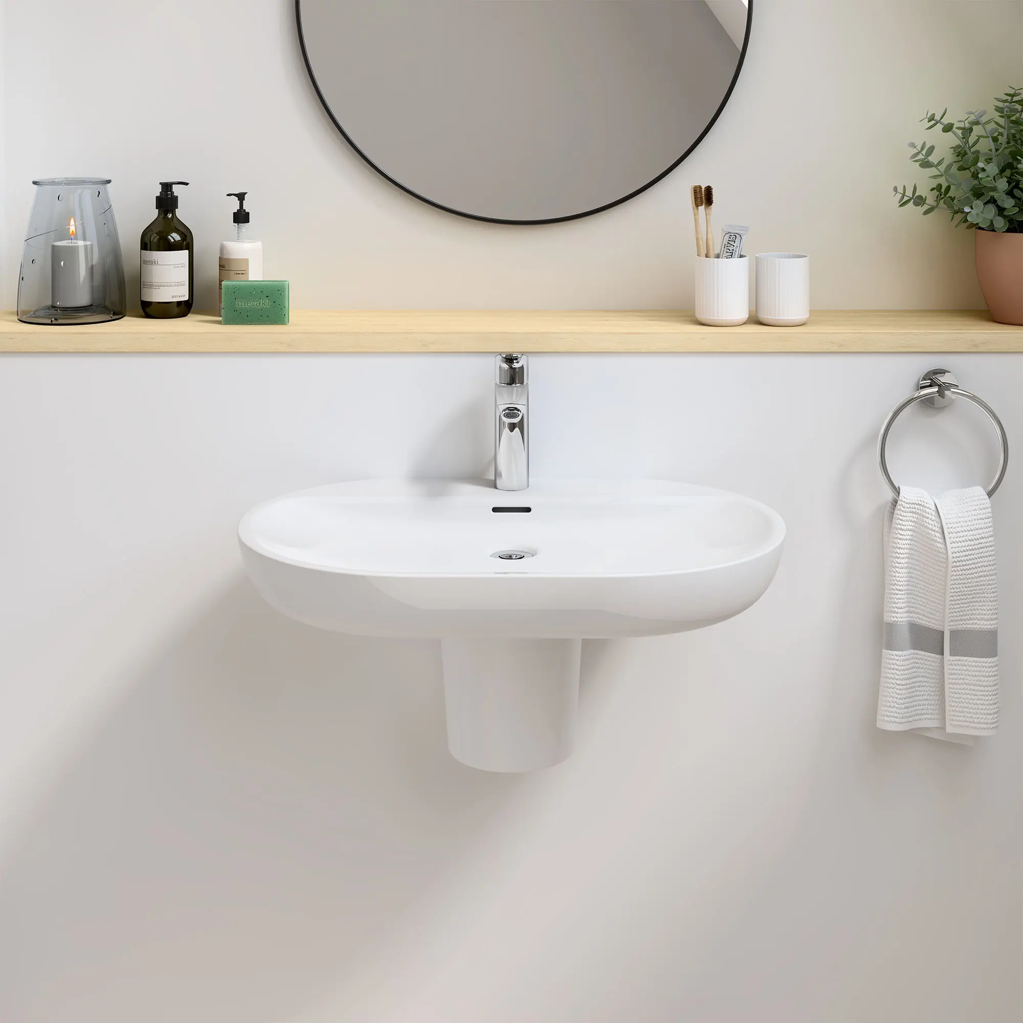 Single Hole Single-Handle M-Size Bathroom Faucet, 1.2 GPM (4.5 L/min) - Image 13