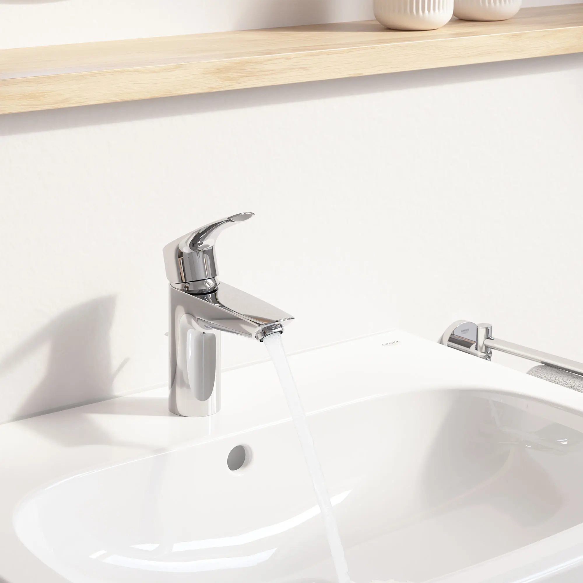 Single Hole Single-Handle M-Size Bathroom Faucet, 1.2 GPM (4.5 L/min) with Pull-Out - Image 6