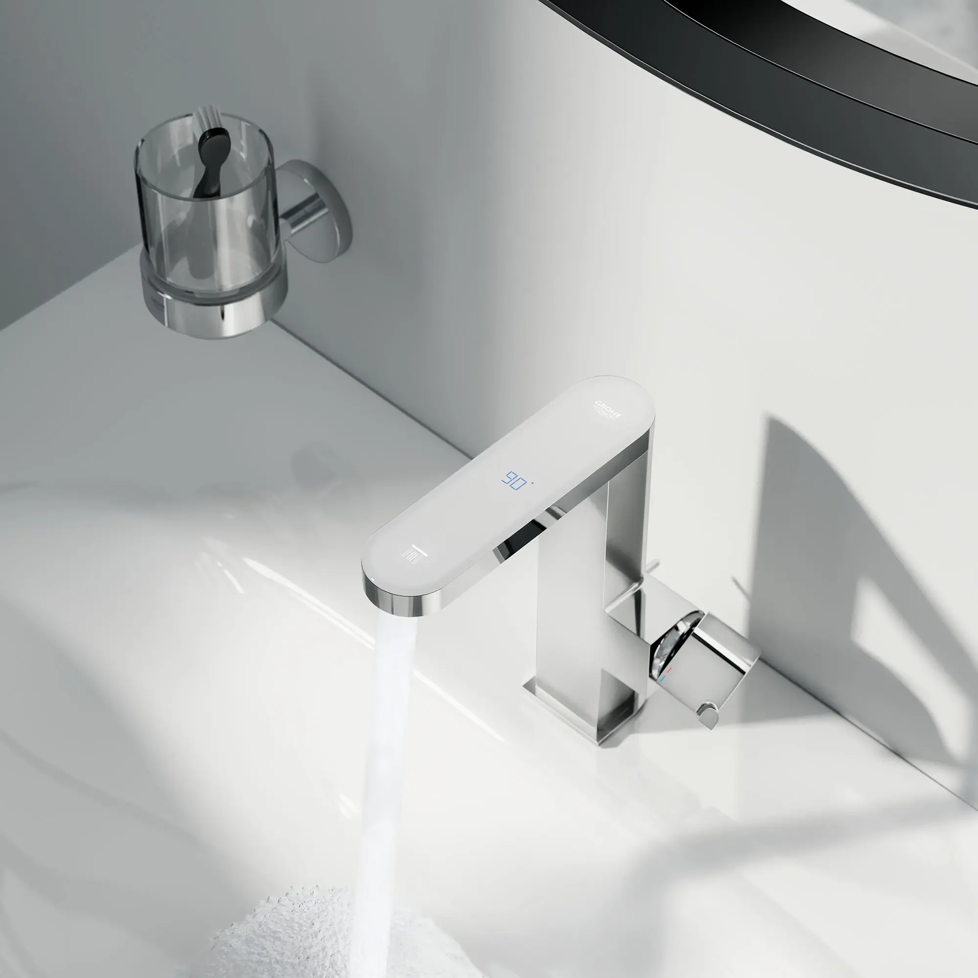 Single Hole Single-Handle M-Size Bathroom Faucet 1.2 GPM - Image 2