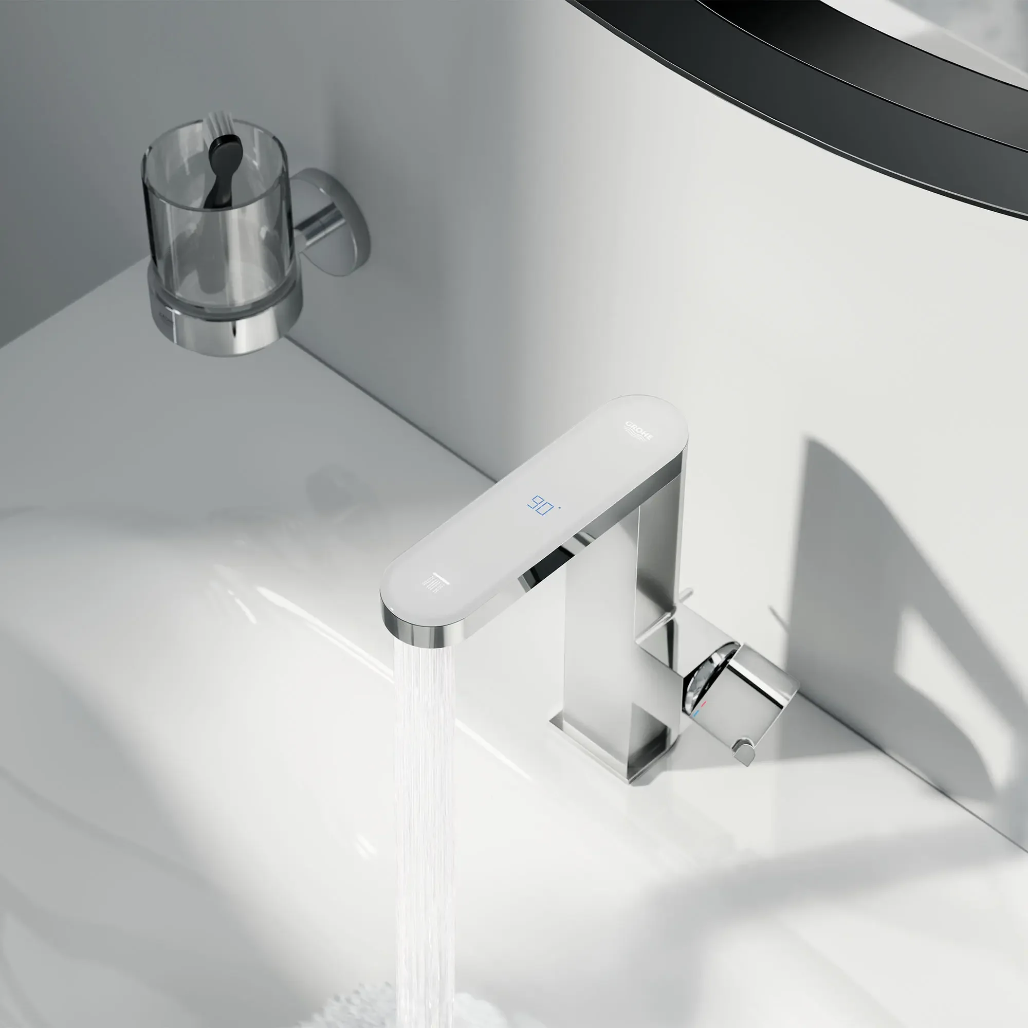 Single Hole Single-Handle M-Size Bathroom Faucet 1.2 GPM - Image 3