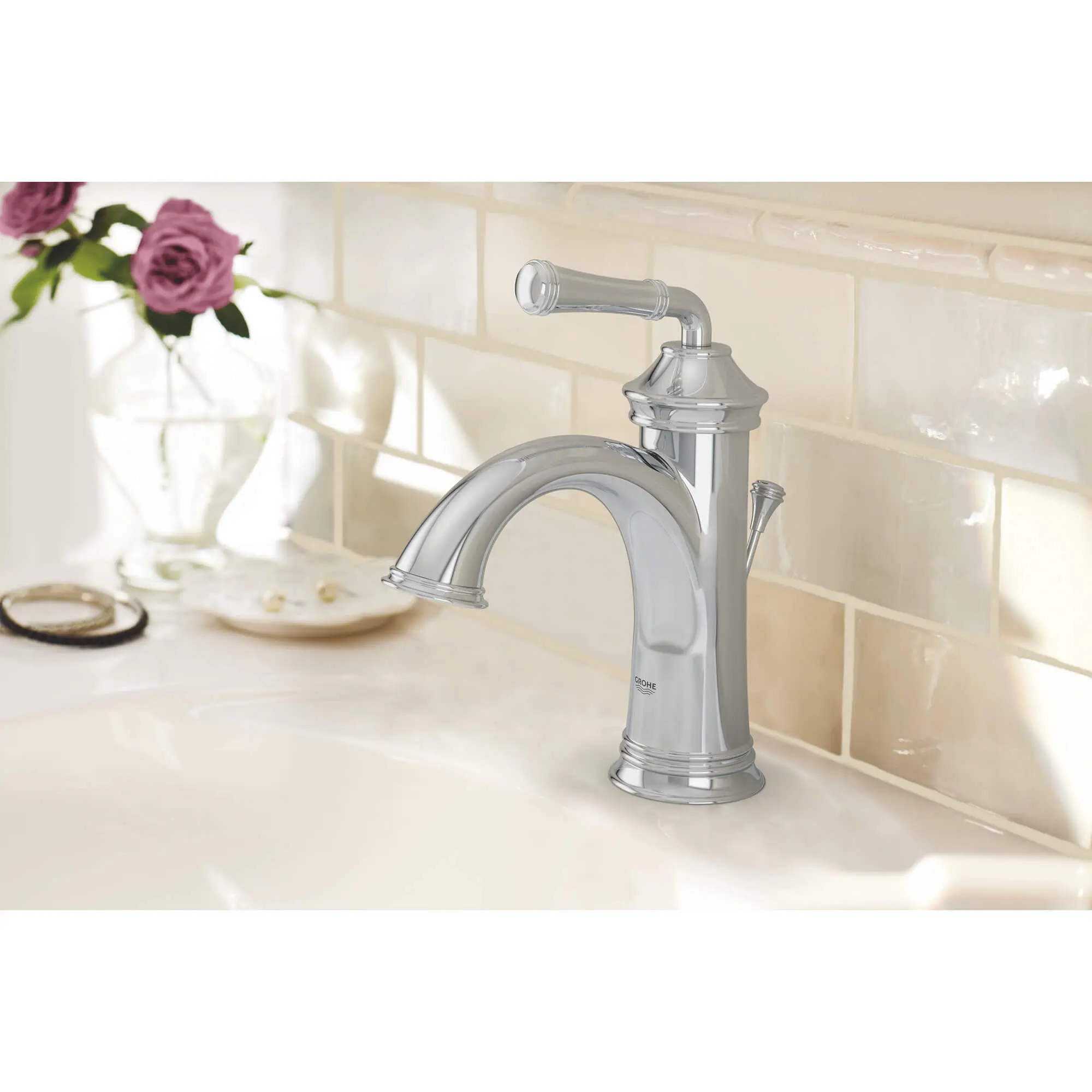 Single Hole Single-Handle S-Size Bathroom Faucet 1.2 GPM - Image 11
