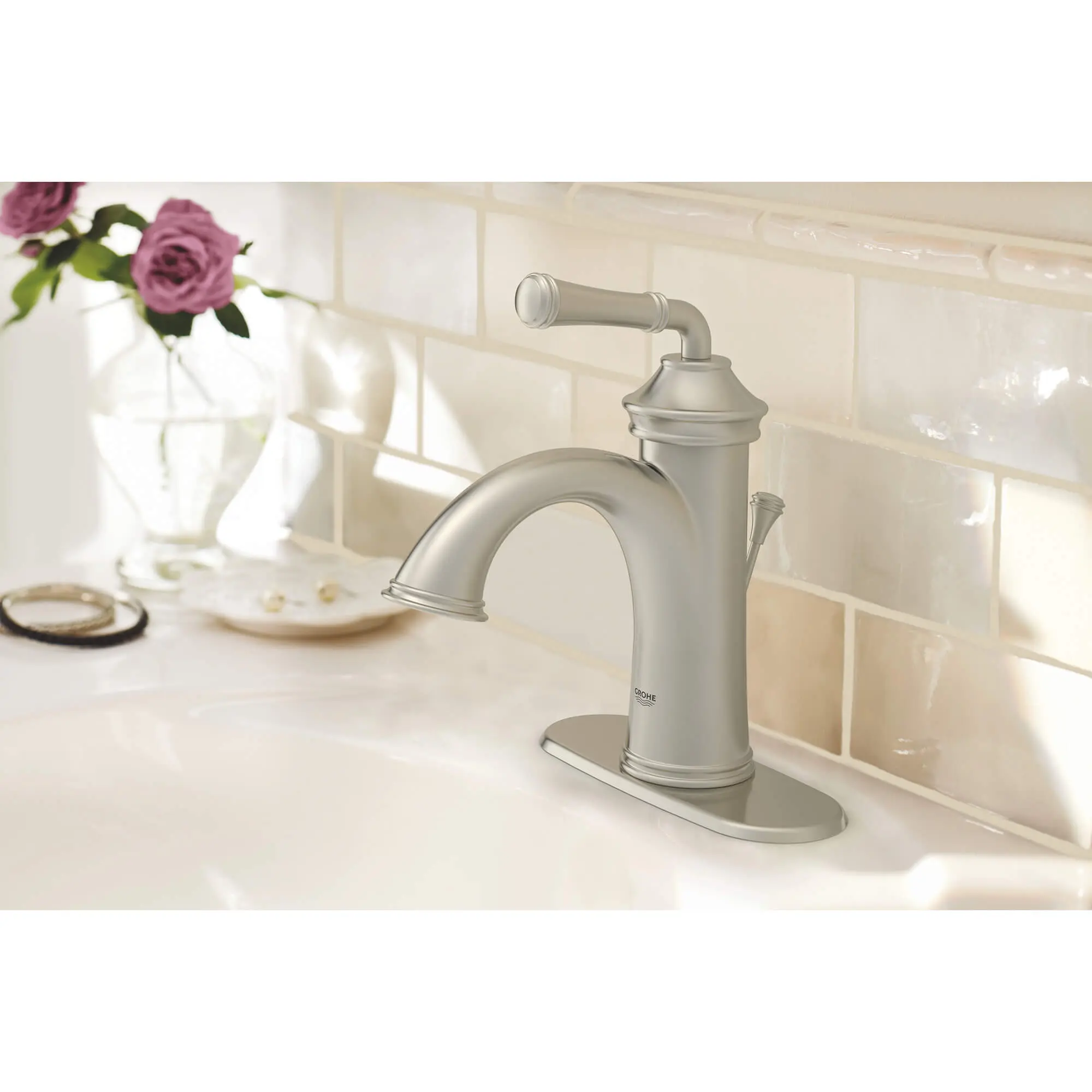Single Hole Single-Handle S-Size Bathroom Faucet 1.2 GPM - Image 6