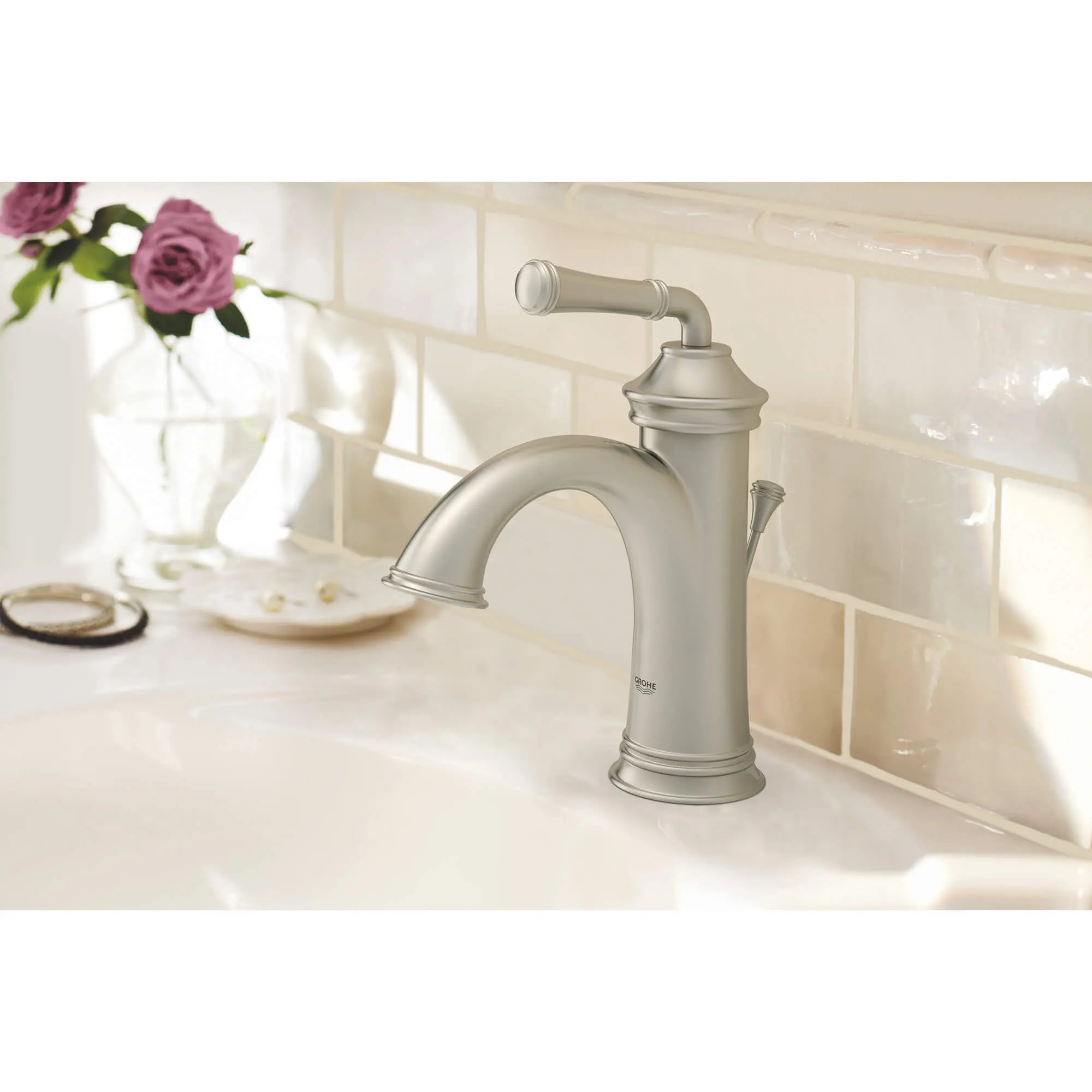Single Hole Single-Handle S-Size Bathroom Faucet 1.2 GPM - Image 7