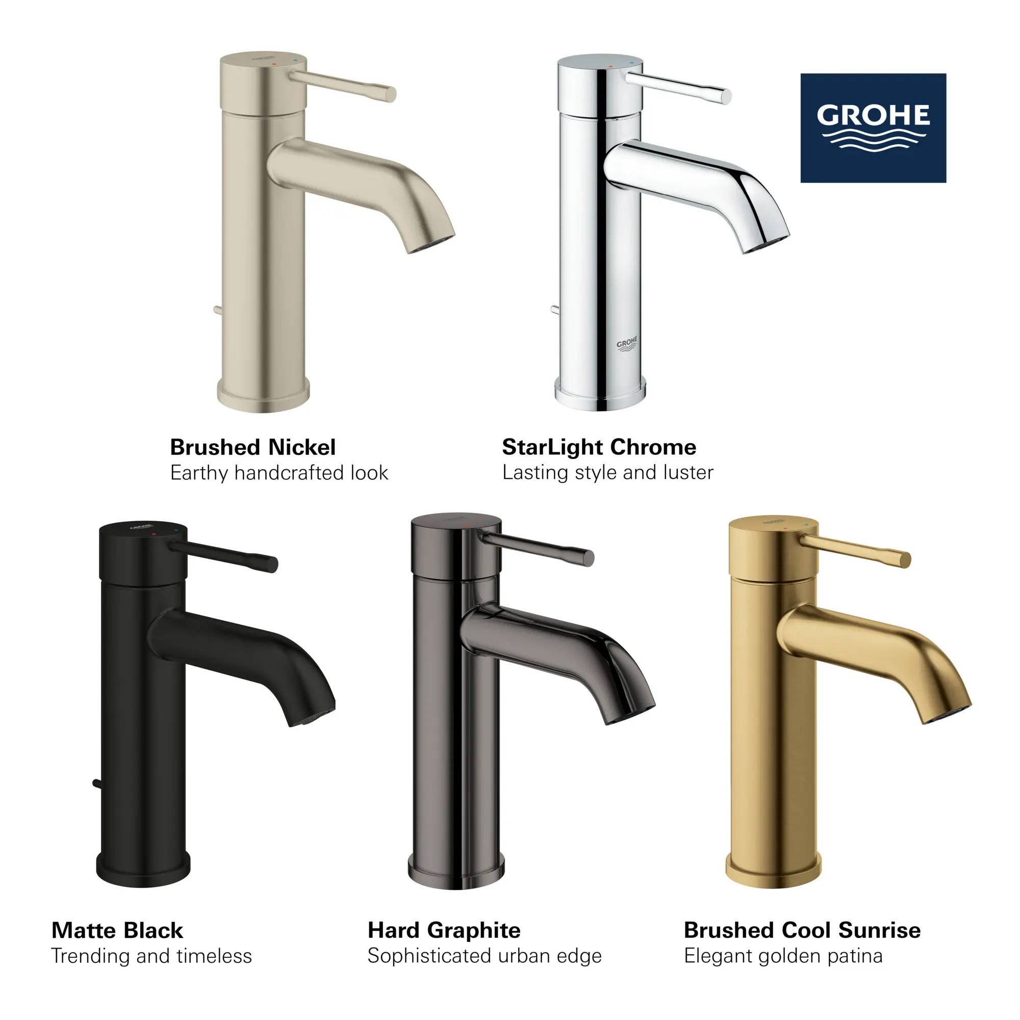 Single Hole Single-Handle S-Size Bathroom Faucet, 1.2 GPM (4.5 L/min) - Image 6