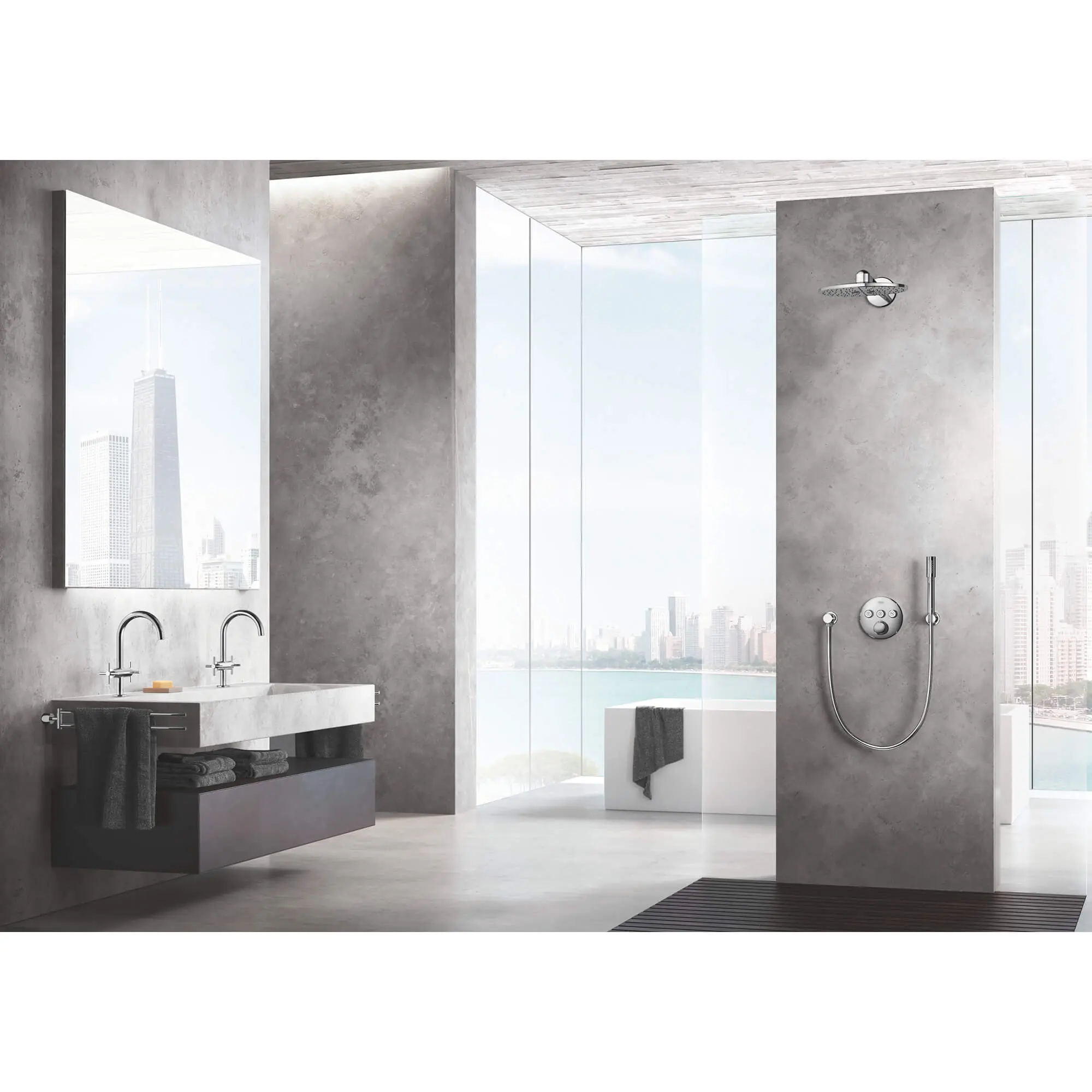 Single Hole Two-Handle L-Size Bathroom Faucet 1.2 GPM - Image 10