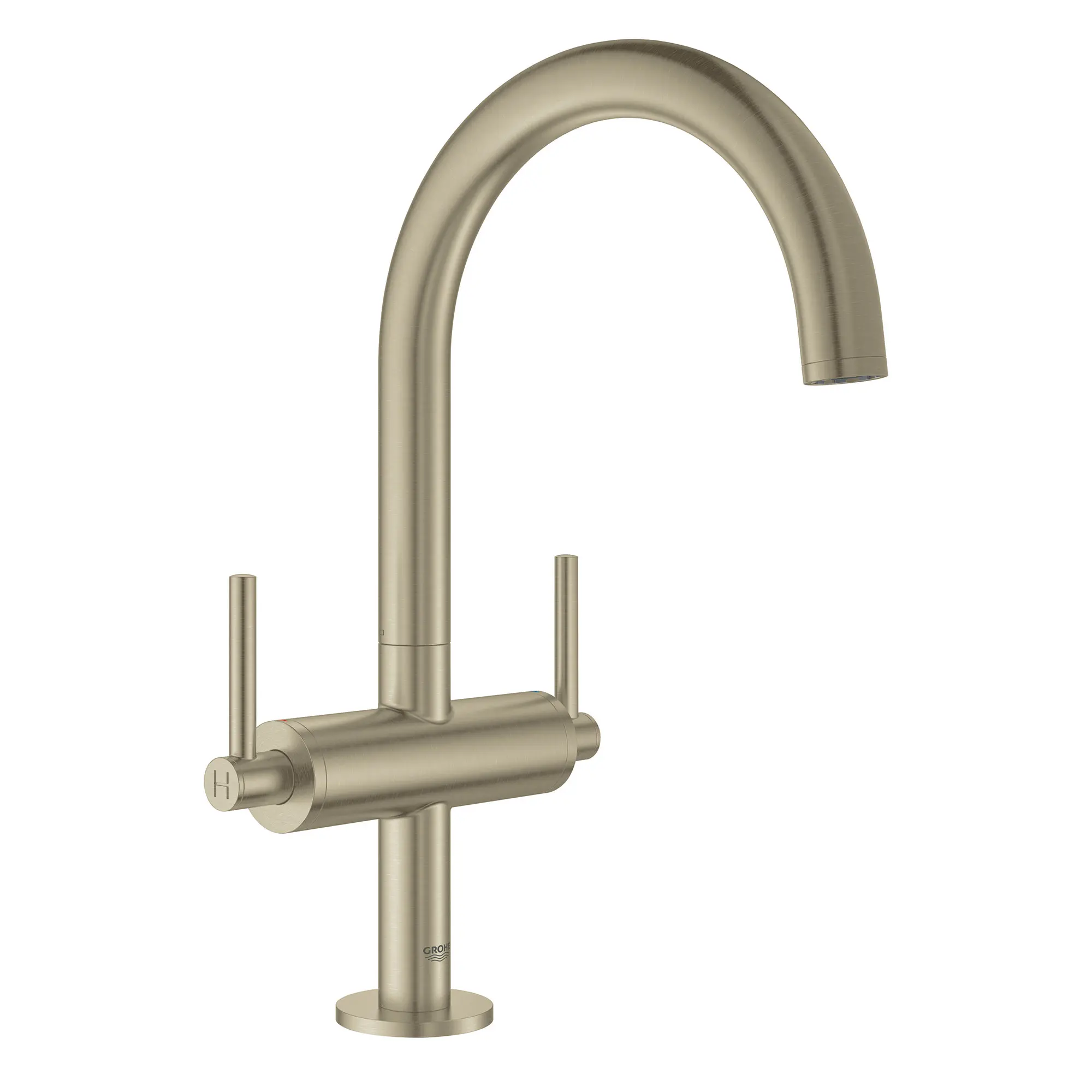 Single Hole Two-Handle L-Size Bathroom Faucet 1.2 GPM - Image 13