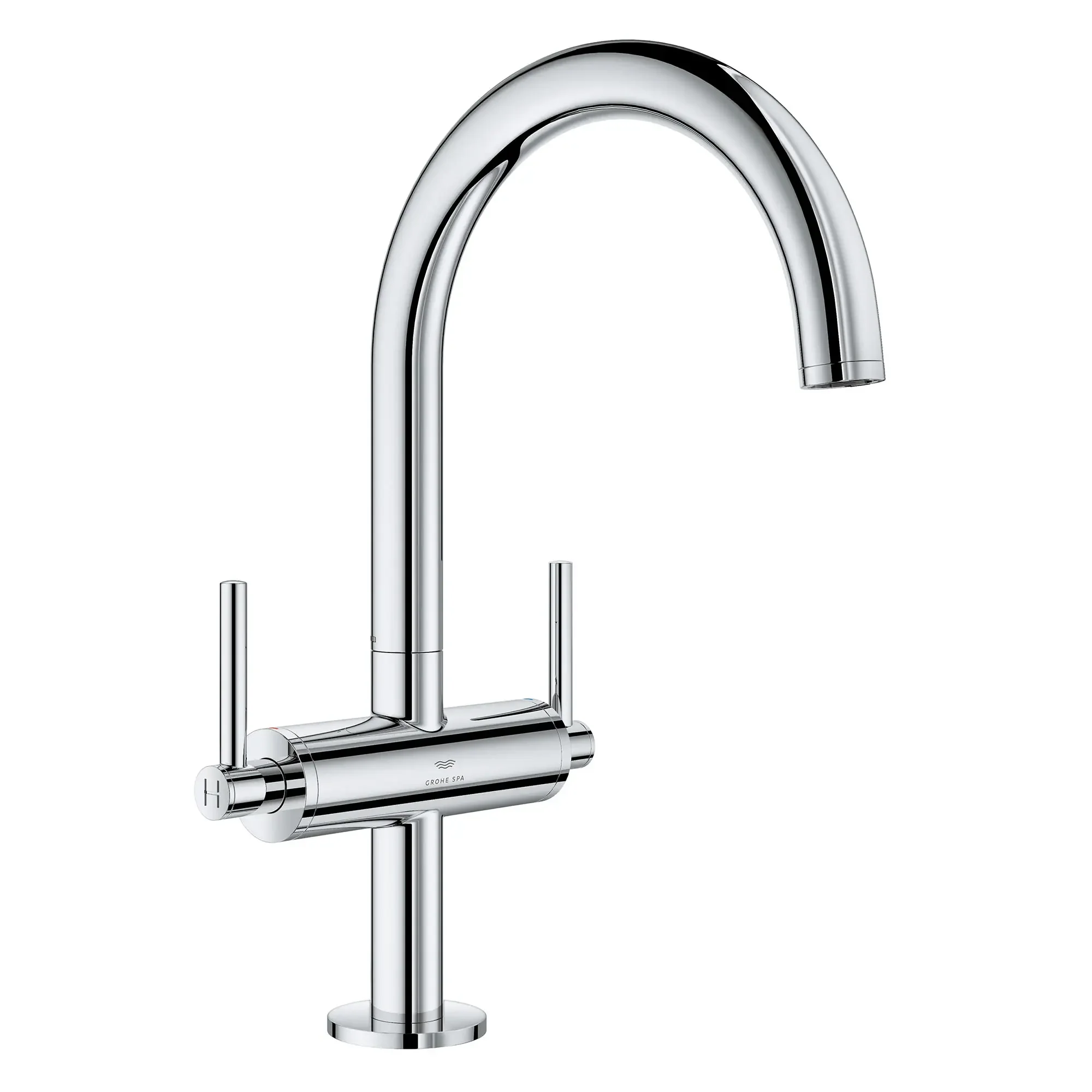 Atrio Single Hole Two-Handle L-Size Bathroom Faucet without Handles, 1.2 GPM (4.5 L/min) - Image 4