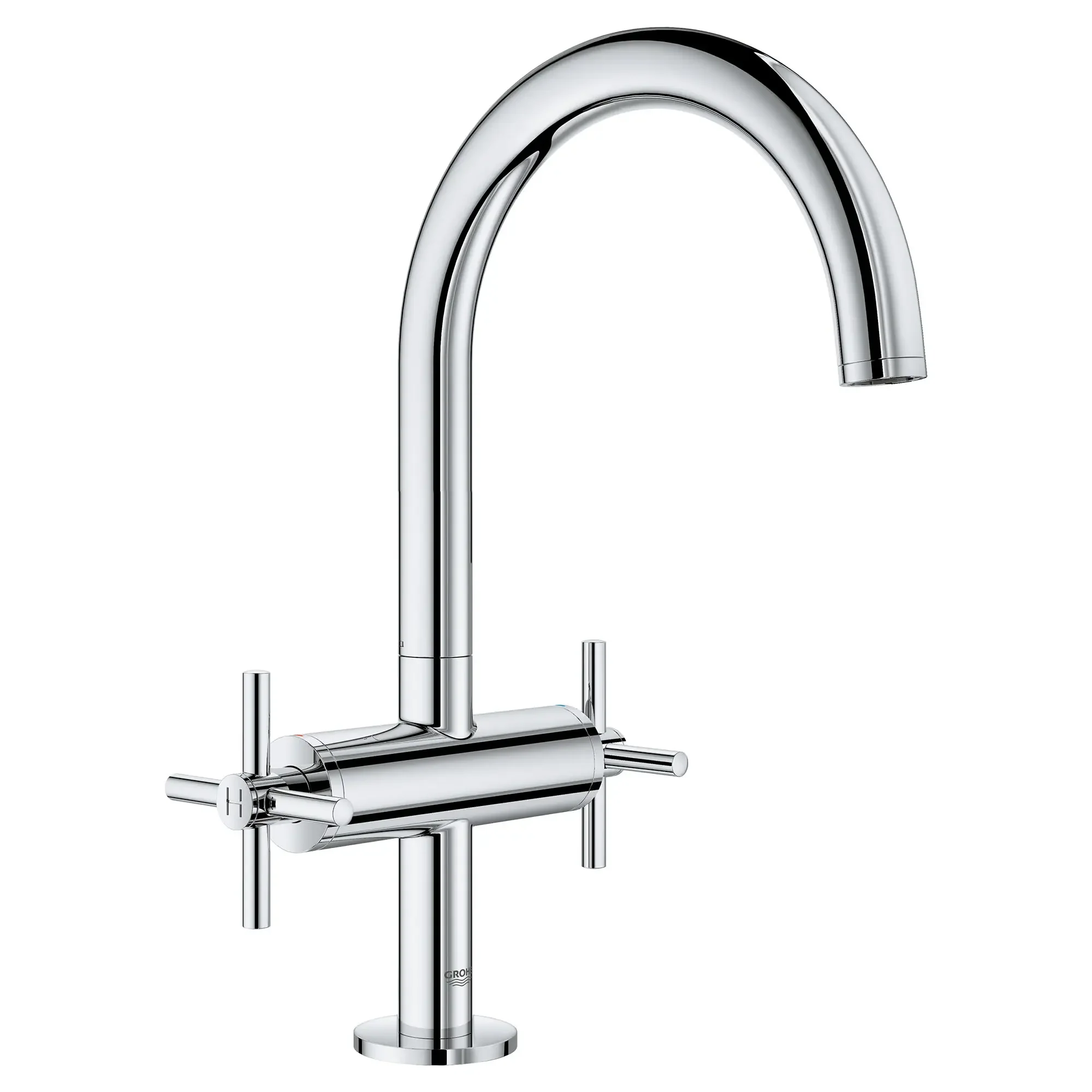 Single Hole Two-Handle L-Size Bathroom Faucet 1.2 GPM - Image 4