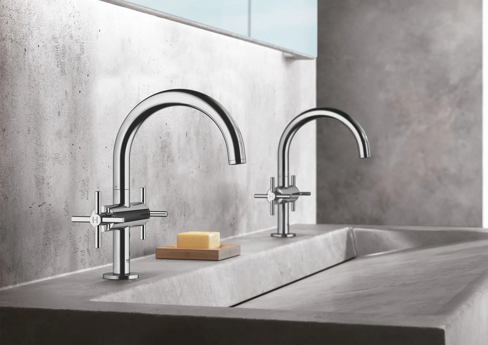 Single Hole Two-Handle M-Size Bathroom Faucet 1.2 GPM - Image 16
