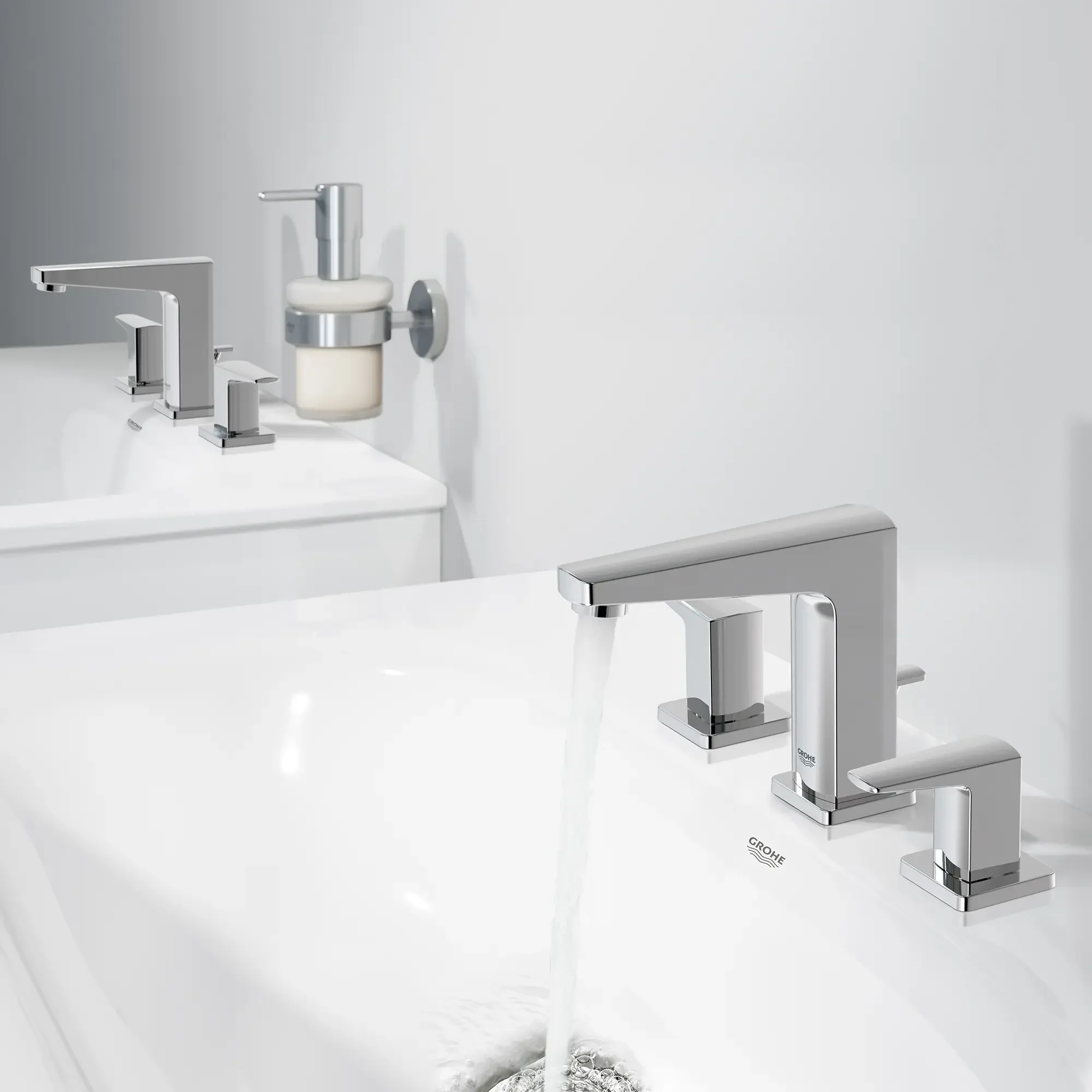 Tallinn 8" widespread two-handle bathroom faucet, 1.2 GPM (4.5 L/min) - Image 3