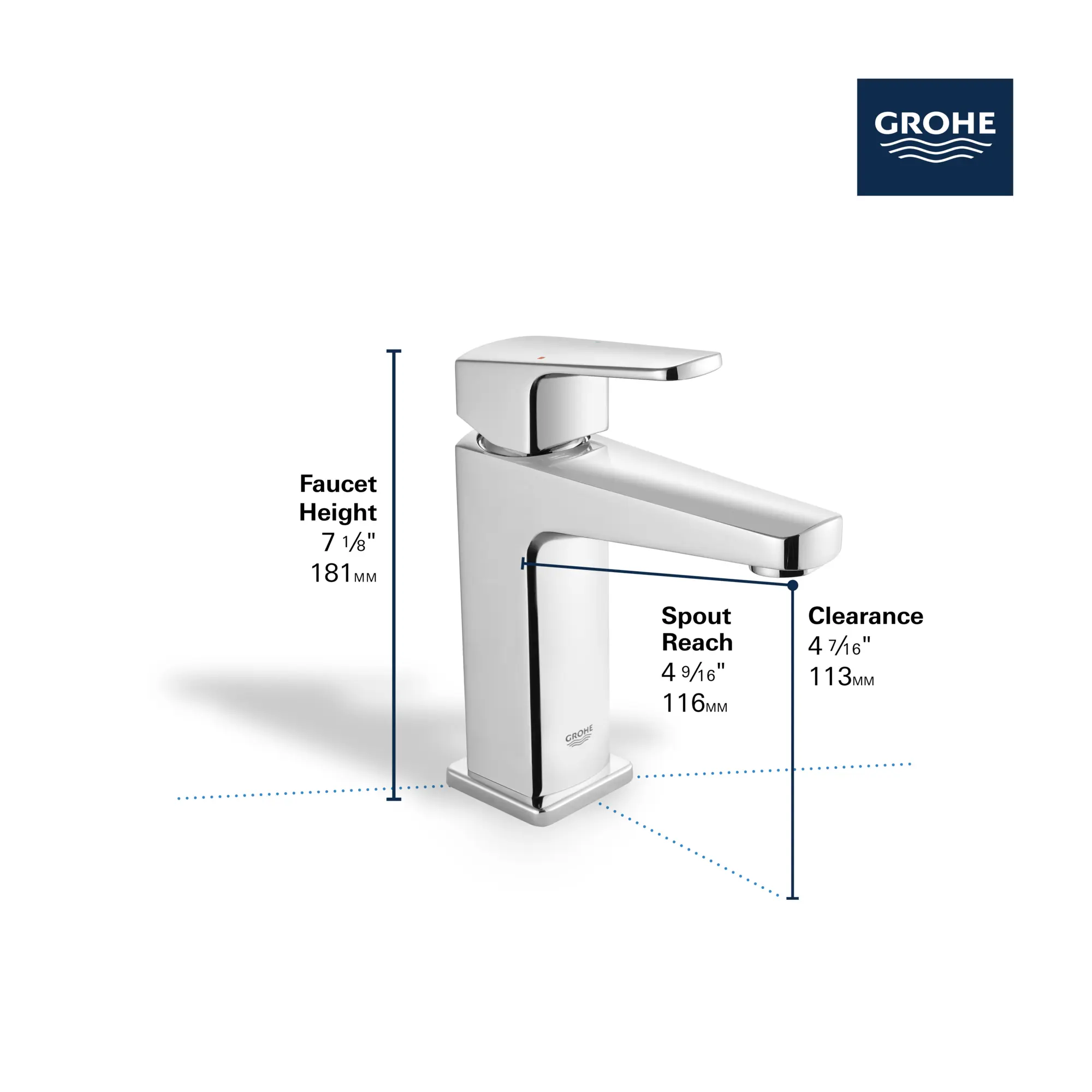 Tallinn Single Hole Single-Handle Bathroom Faucet, 1.2 GPM (4.5 L/min) - Image 11