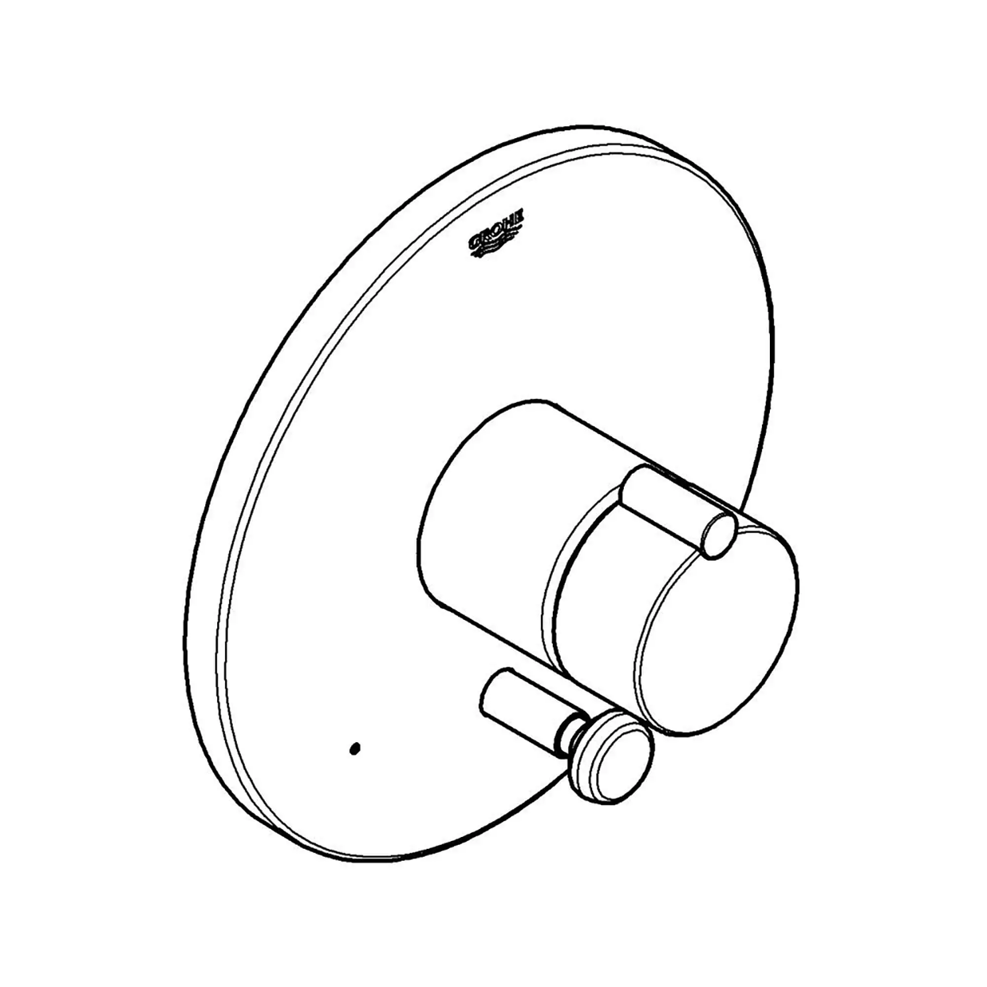Tenso Pressure Balance Valve Trim - Image 2