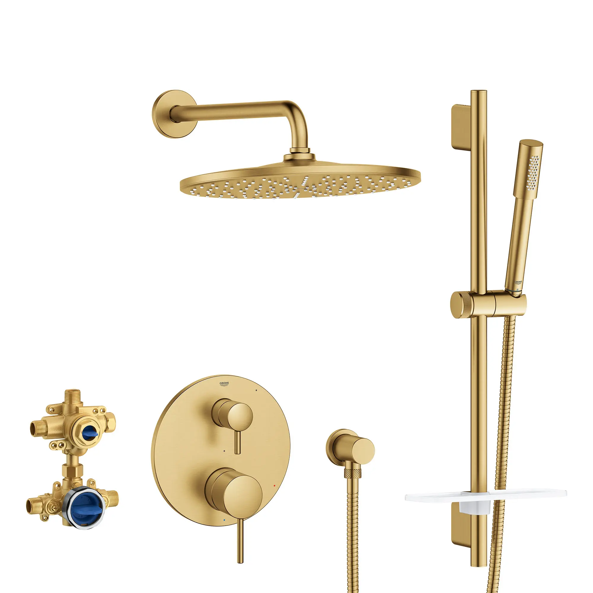 Timeless 2-Handle Pressure Balance Rainshower Bundle - Image 2