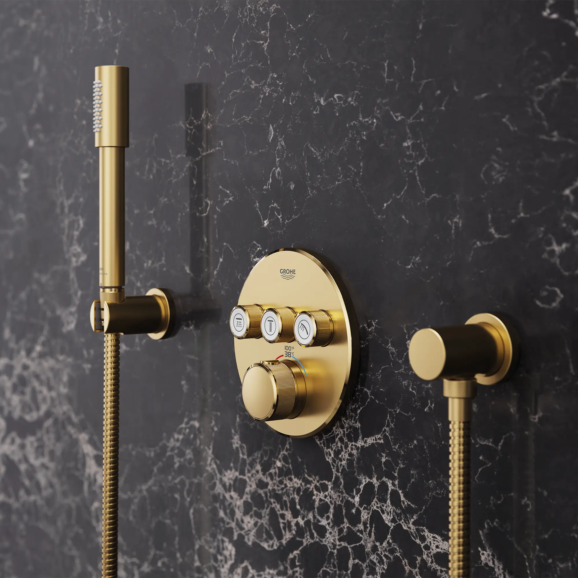 Triple Function Thermostatic Valve Trim - Image 58