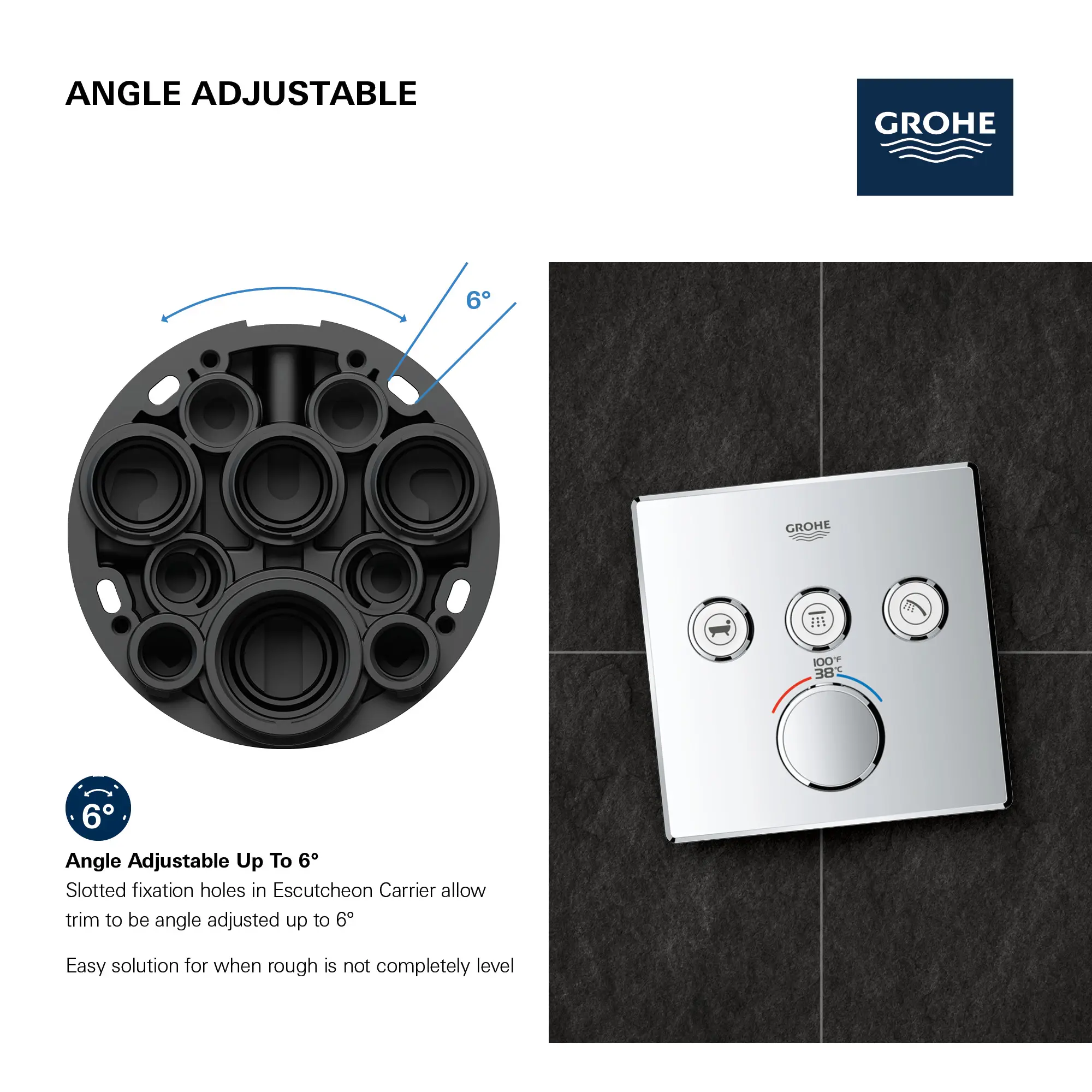 Triple Function Thermostatic Valve Trim - Image 9