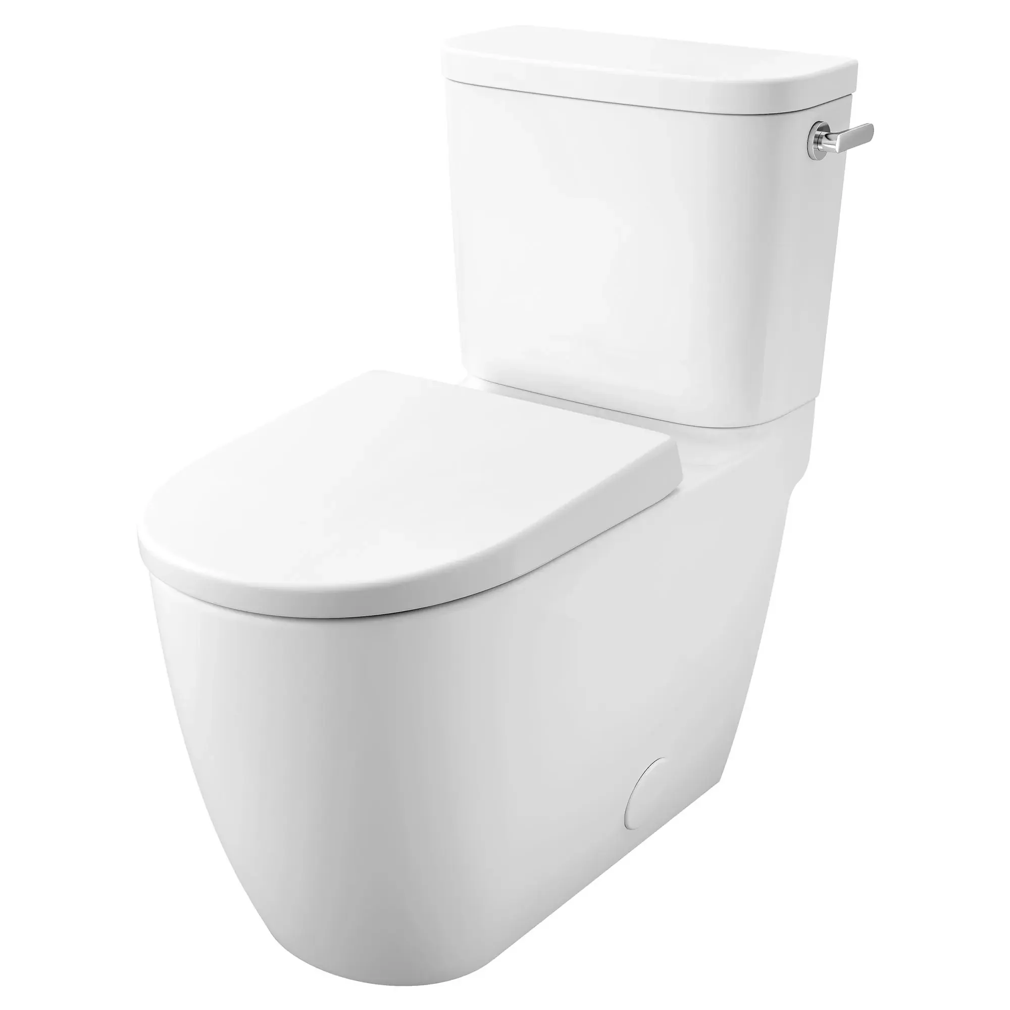 Two-piece Right height Elongated Toilet with seat, Right-Hand Trip Lever - Image 3