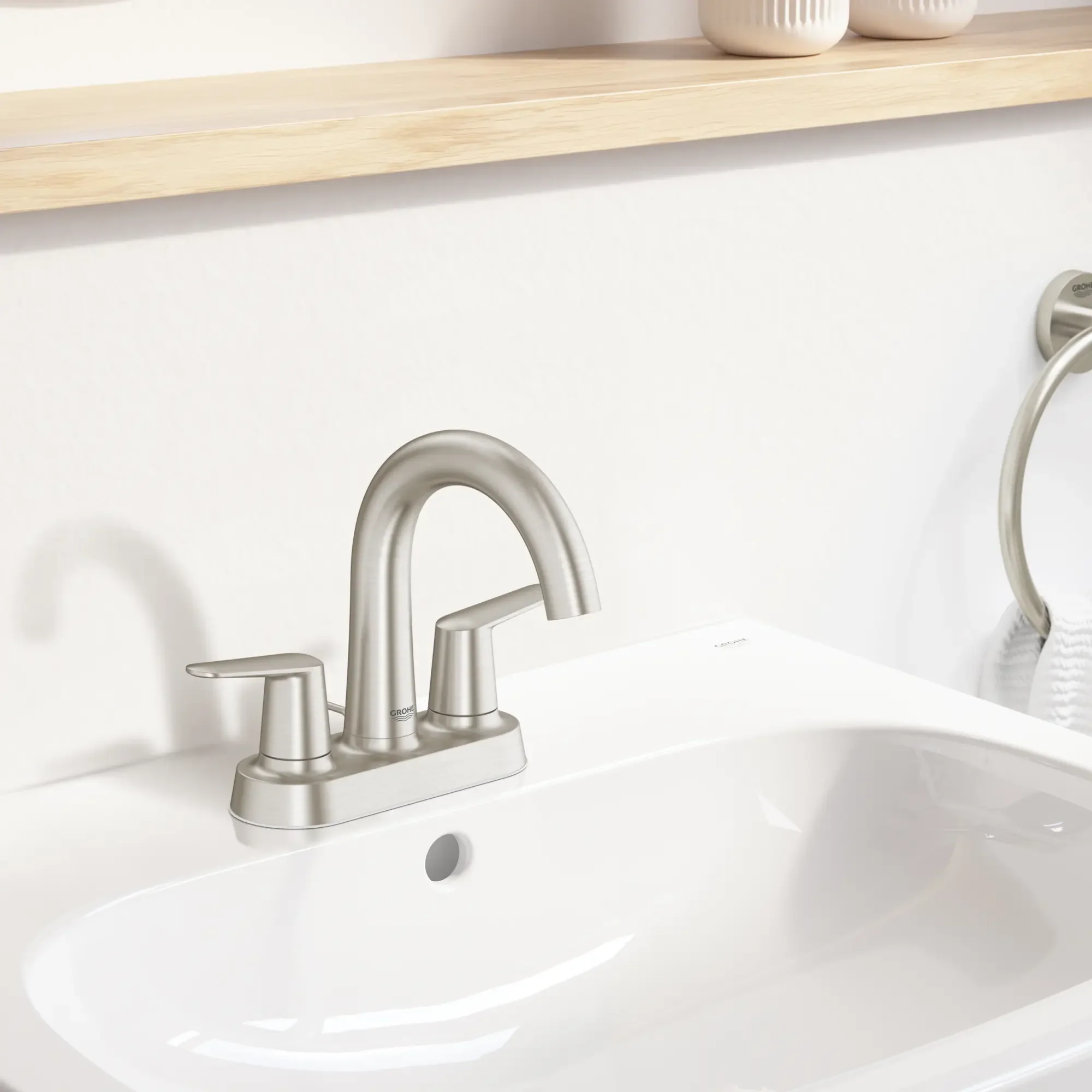 Veletto 2-handle 4" Centerset Bathroom Faucet, 1.2 GPM (4.5 L/min) - Image 10