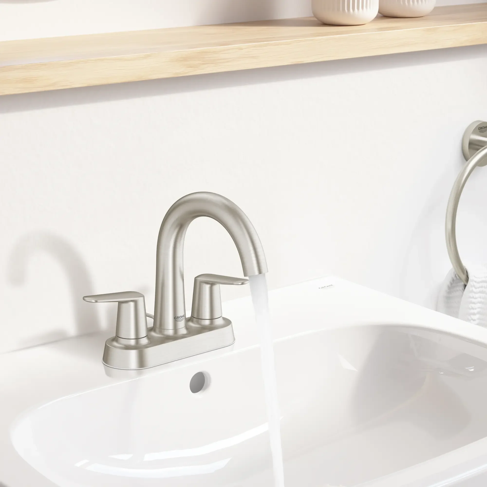 Veletto 2-handle 4" Centerset Bathroom Faucet, 1.2 GPM (4.5 L/min) - Image 11