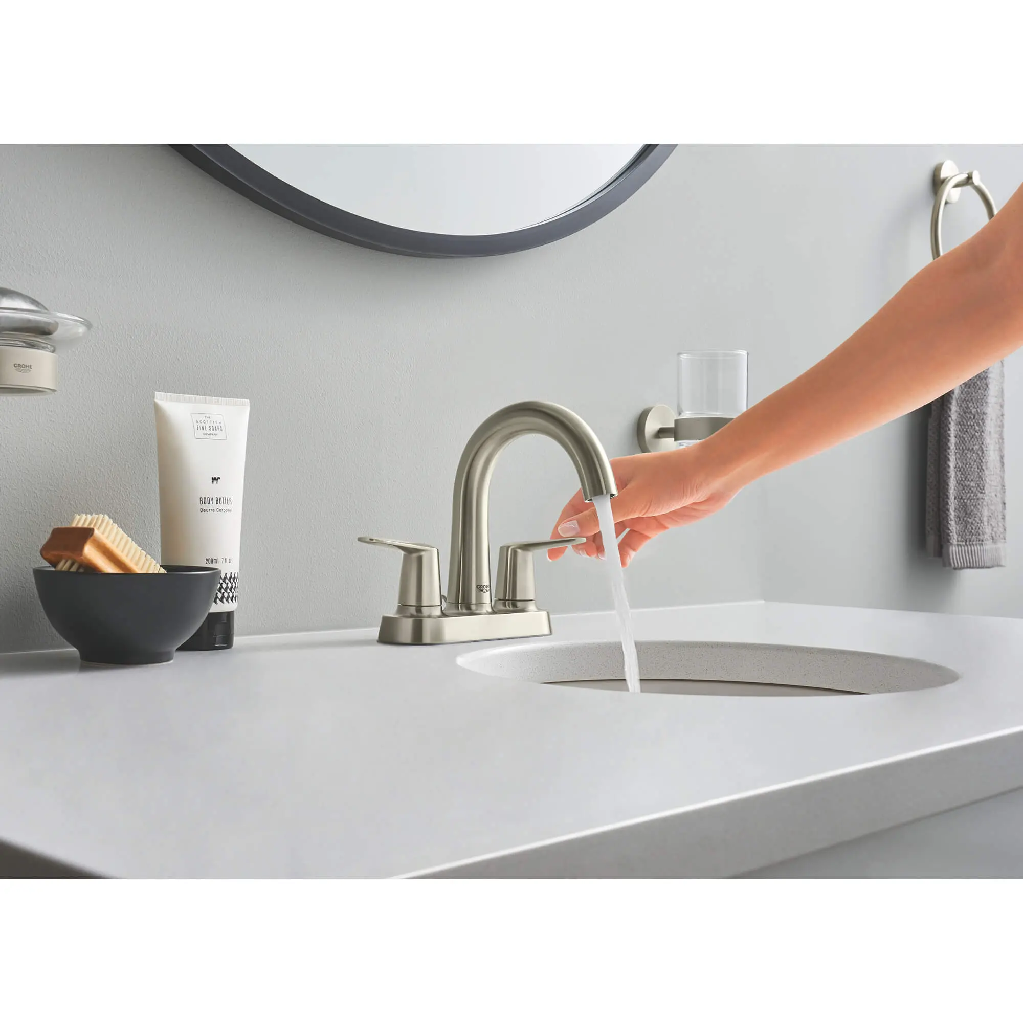 Veletto 2-handle 4" Centerset Bathroom Faucet, 1.2 GPM (4.5 L/min) - Image 14