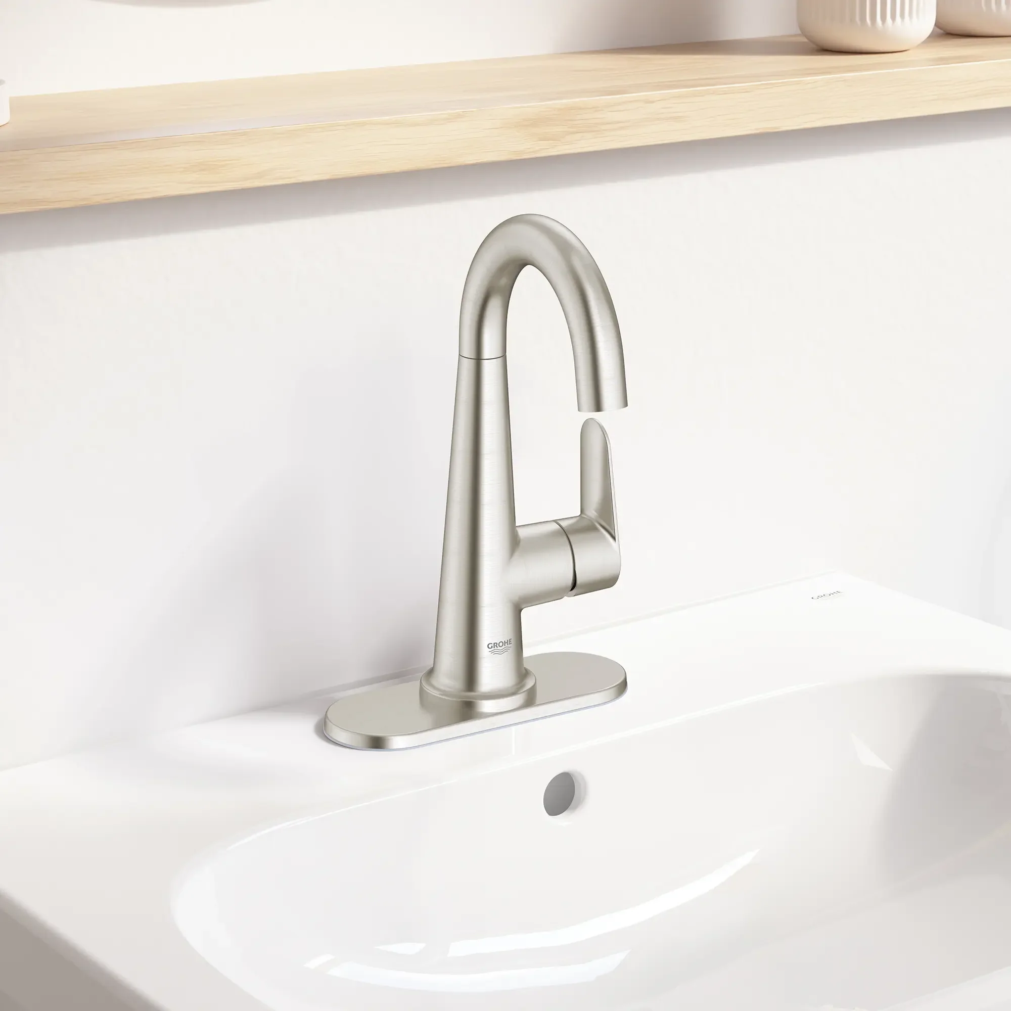 Veletto Single-Handle 4" Centerset Bathroom Faucet, 1.2 GPM (4.5 L/min) - Image 18
