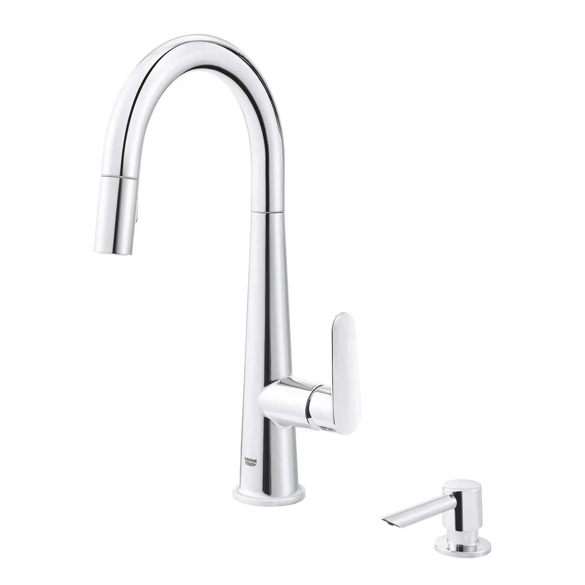 Veletto Single-handle Pull-down Kitchen Faucet - Image 11