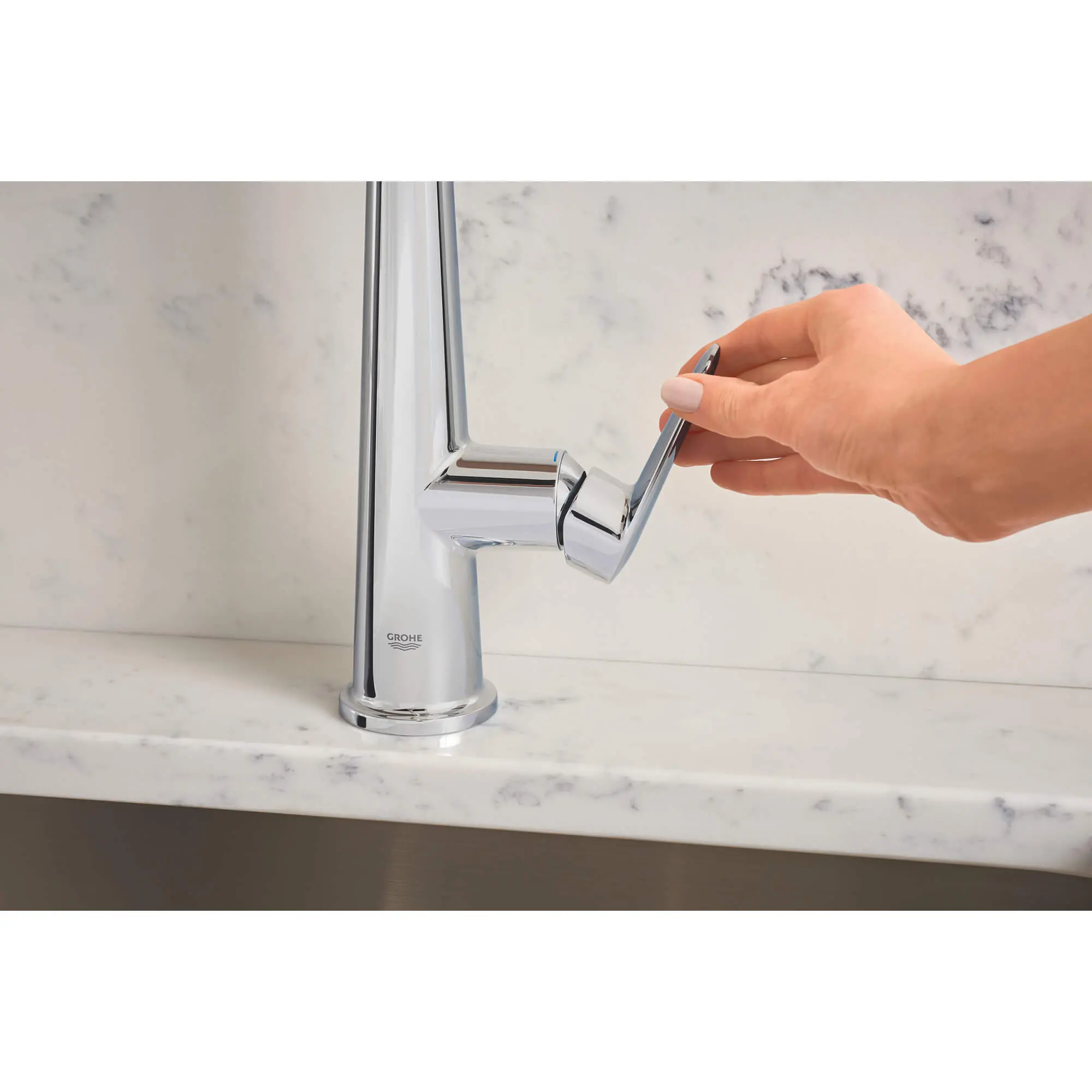 Veletto Single-handle Pull-down Kitchen Faucet - Image 18