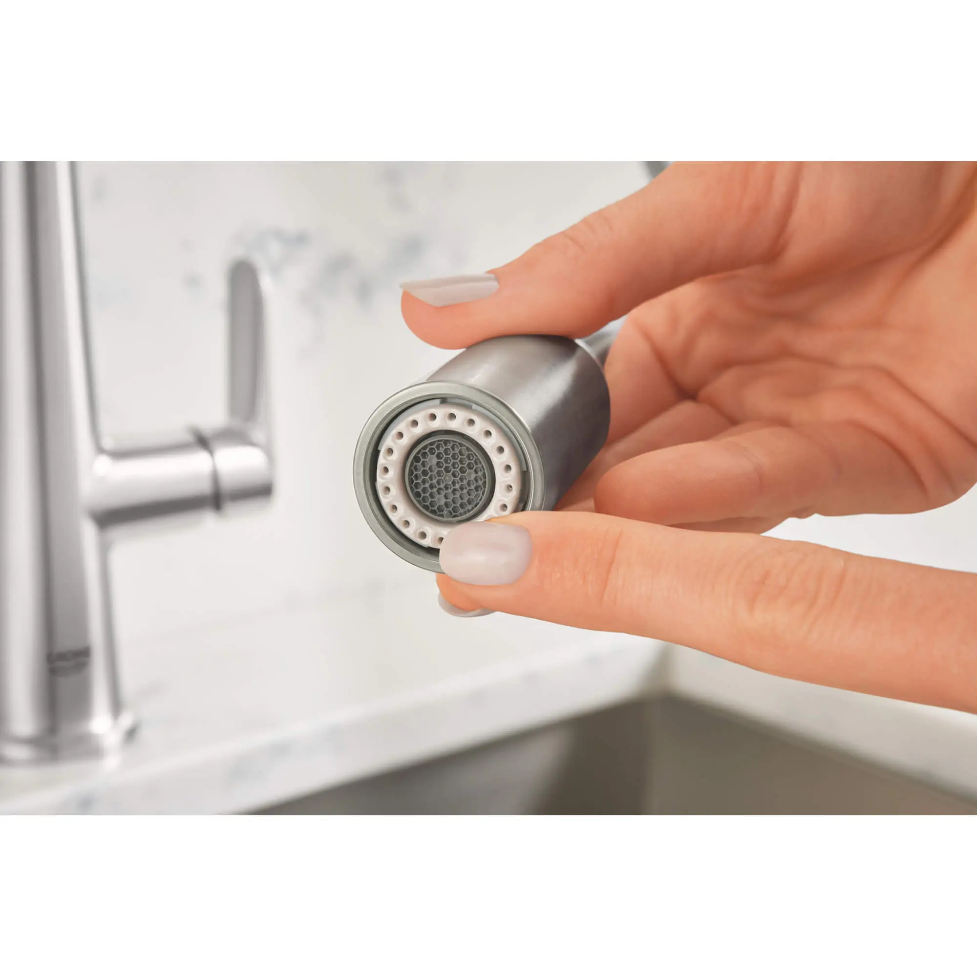 Veletto Single-handle Pull-down Kitchen Faucet - Image 8