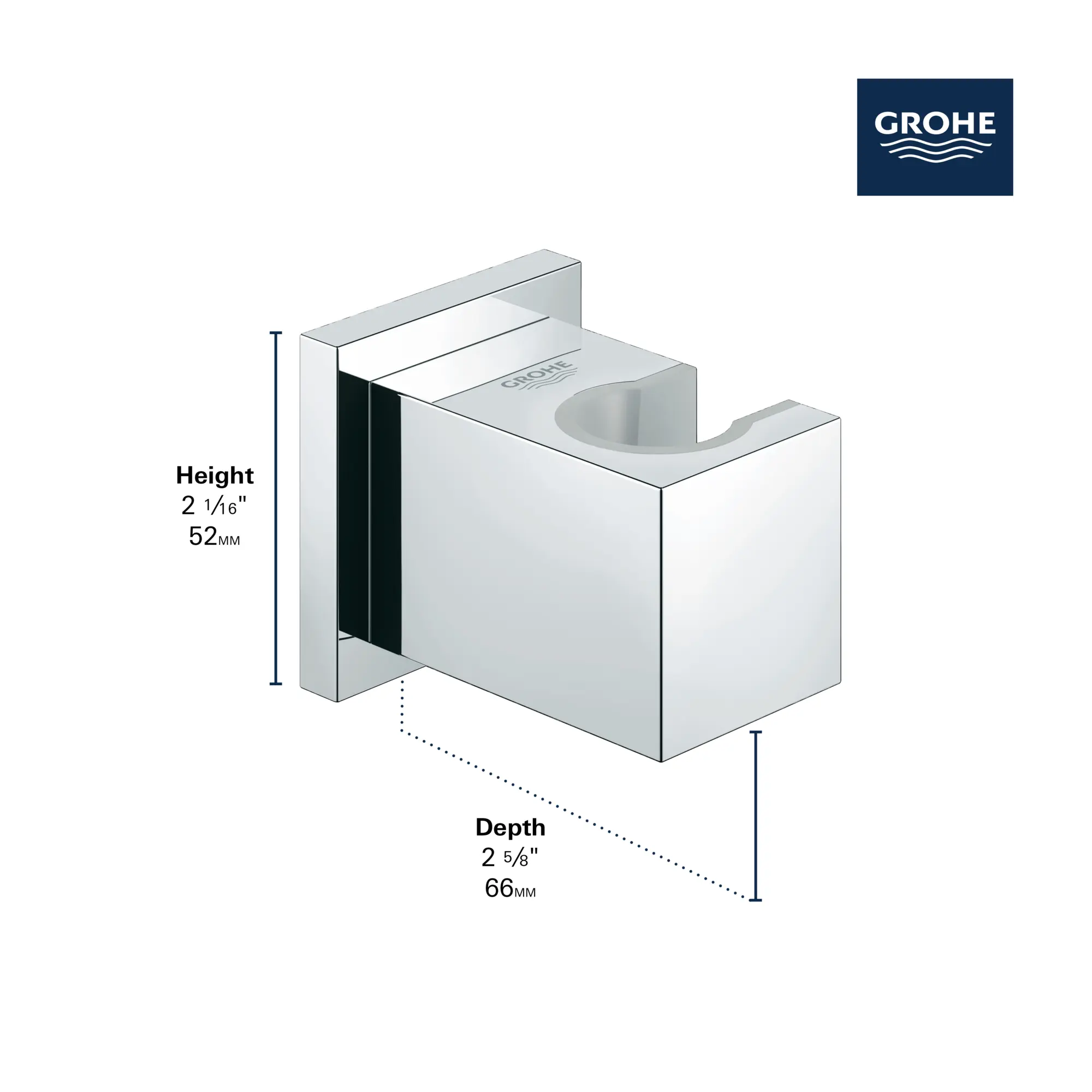 Eurocube Handshower Holder - Image 4